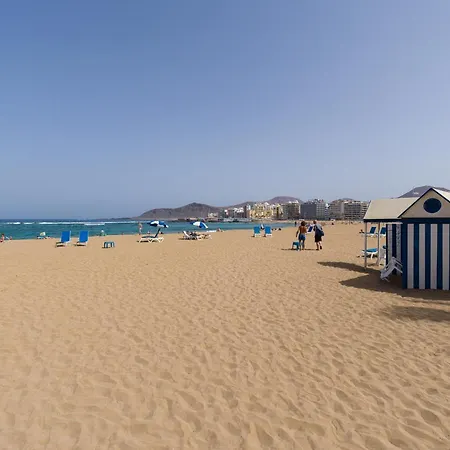 Cozy Flat At Las Canteras Beach - Wifi Apartment *